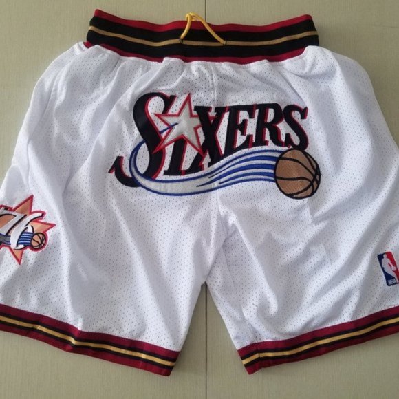 Nba Shorts Nwtjust Don Nba Philadelphia 76ers Shorts Poshmark